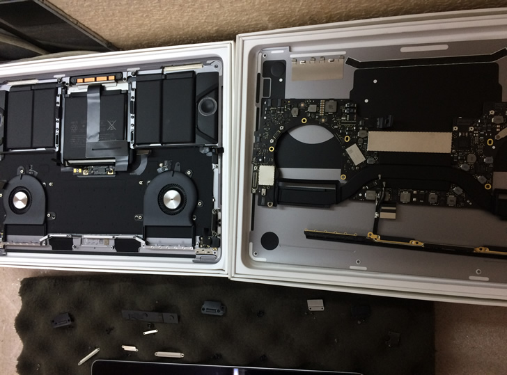 MacBook Pro A1706 Разборка